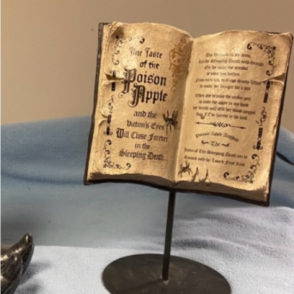 Vintage Style gothic Decorative Book with Stand -